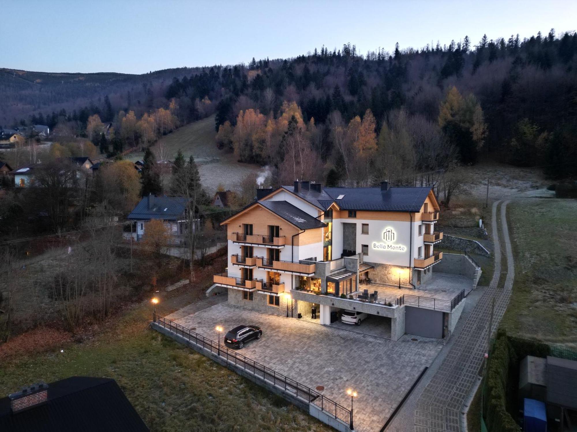 Bella Monte Panzió Szczyrk Kültér fotó